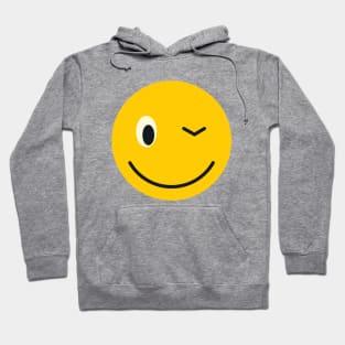 Winking smiley Hoodie